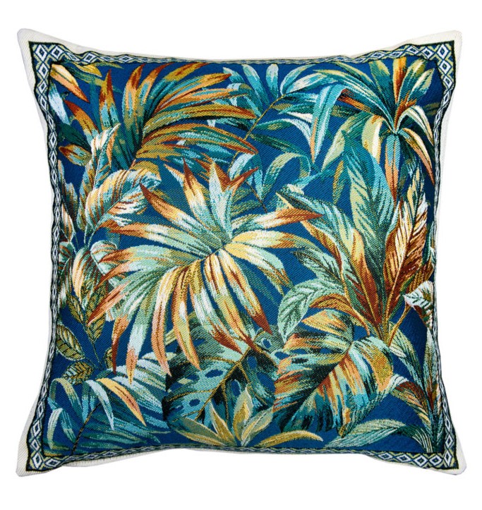 Jacquard cushion cover (Moorea. 2 colors) - Click Image to Close